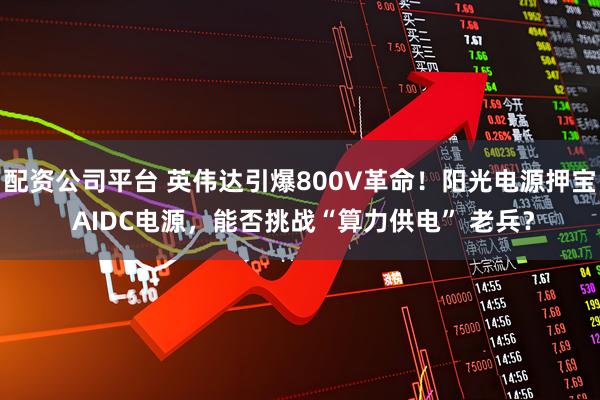 配资公司平台 英伟达引爆800V革命！阳光电源押宝 AIDC电源，能否挑战“算力供电” 老兵？