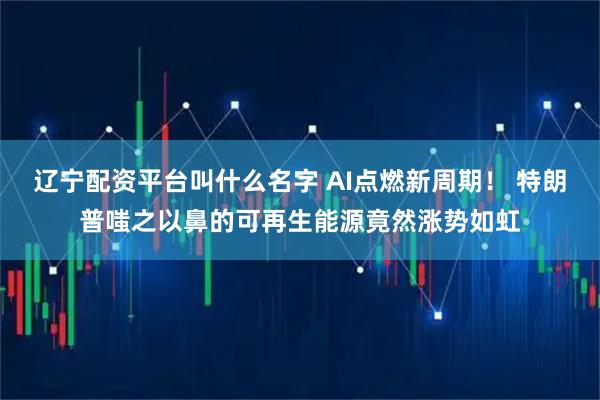 辽宁配资平台叫什么名字 AI点燃新周期! 特朗普嗤之以鼻的可再生能源竟然涨势如虹